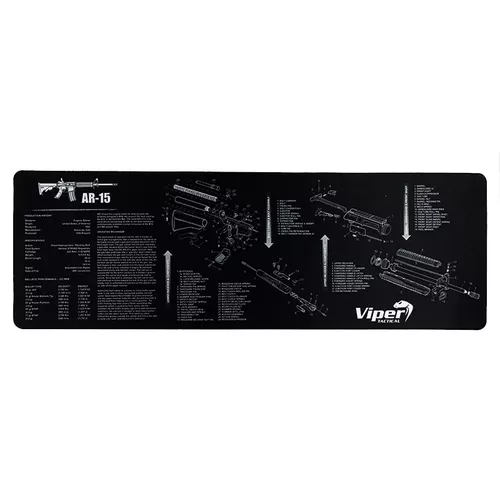 Viper podložka pracovní AR-15 pryžová ČERNÁ