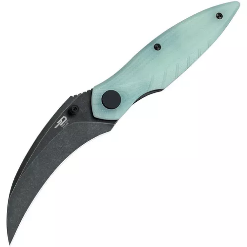 BESTECH KNIVES nůž zavírací MANTIDAE rukojeť NEFRIT