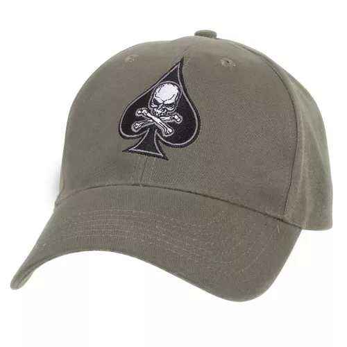 ROTHCO čepice baseball DEATH SPADE ZELENÁ
