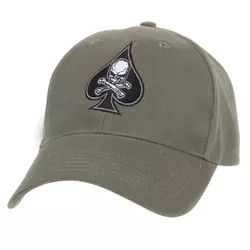 ROTHCO čepice baseball DEATH SPADE ZELENÁ