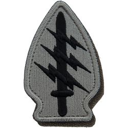 Nášivka: SPECIAL FORCES - znak šedá | černá