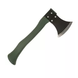 MIL-TEC sekera SURVIVAL plastová ZELENÁ