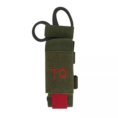 ROTHCO pouzdro MOLLE TQ na turniket a nůžky ZELENÉ