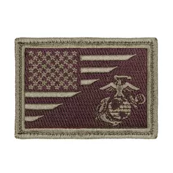 ROTHCO nášivka vlajka USA/USMC velcro