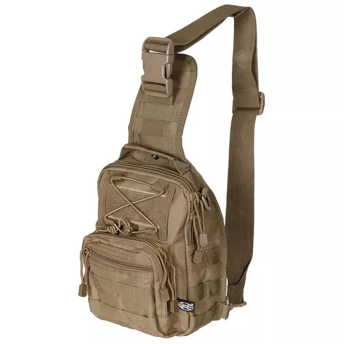 MFH taška přes rameno SHOULDER BAG MOLLE COYOTE BROWN