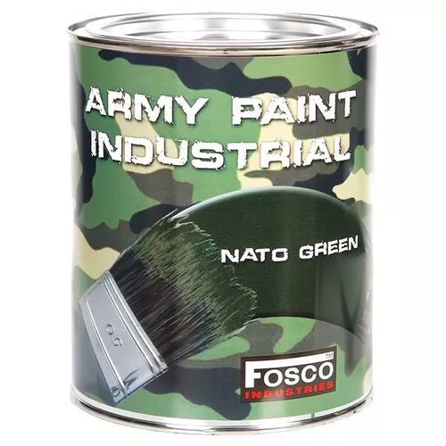 FOSCO barva ARMY nátěrová 1l ZELENÁ NATO