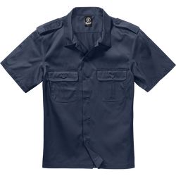 Brandit Košile US Hemd 1/2 modrá tmavě (navy) M