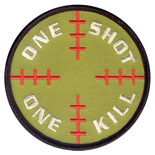 ROTHCO nášivka SNIPER velcro kulatá 8 cm