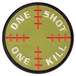 ROTHCO nášivka SNIPER velcro kulatá 8 cm