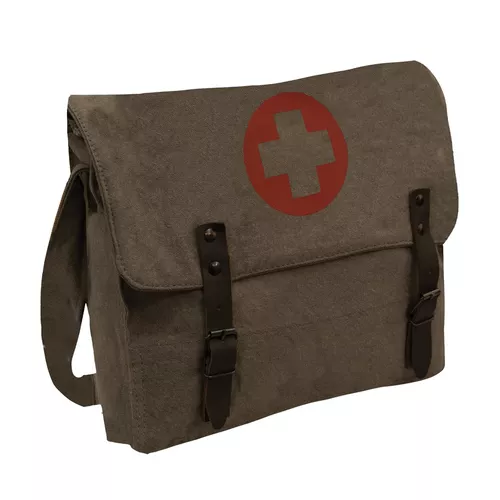 ROTHCO taška přes rameno zdravotní CROSS OLIVE DRAB