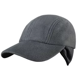 CONDOR OUTDOOR čepice baseballka YUKON fleece ŠEDÁ