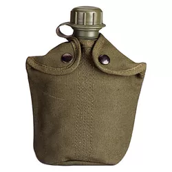ROTHCO obal na polní láhev 1L plátěný ZELENÝ