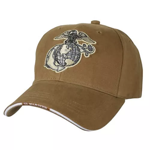 ROTHCO čepice baseball vyšitý znak USMC COYOTE