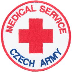 Nášivka: MEDICAL SERVICE [bsz] barevná