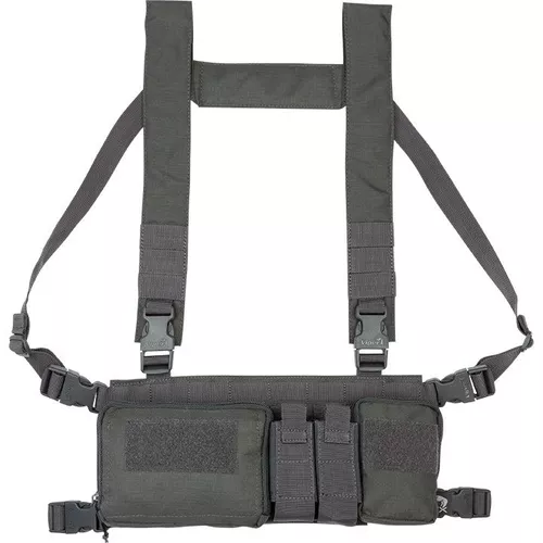 Viper vesta taktická CHEST RIG VX BUCKLE READY TITANIUM ŠEDÁ