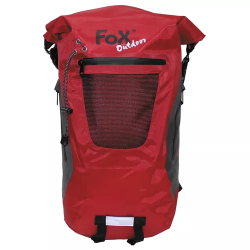 FOX Outdoor batoh transportní nepromokavý "DRY PACK" 20l ČERVENÝ