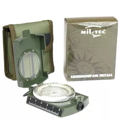 MIL-TEC kompas ARMY kovový ZELENÝ