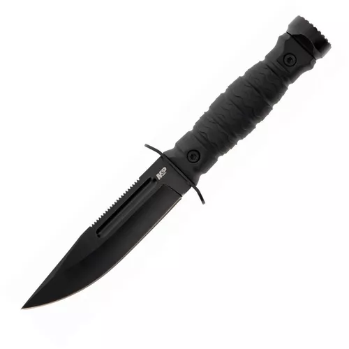 Smith & Wesson nůž M&P ULTIMATE SURVIVAL 1122583 s pevnou čepelí ČERNÝ