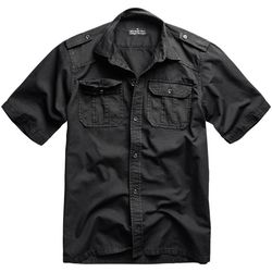 Košile M65 Basic Shirt 1/2 černá XL