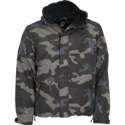 Brandit Bunda Windbreaker Frontzip darkcamo M