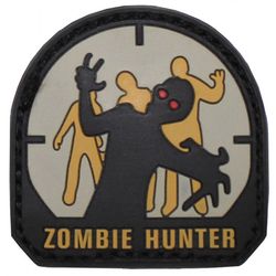 Nášivka gumová 3D: Zombie Hunter barevná