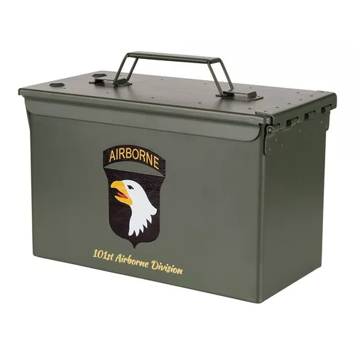 FOSCO bedna na munici CAL.50 101st Airborne ZELENÁ
