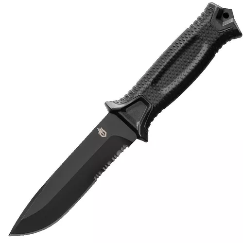 GERBER nůž STRONGARM SE kombinované ostří, s pouzdrem ČERNÝ