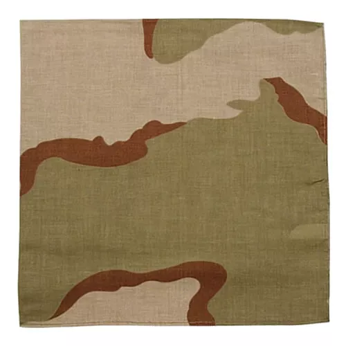 ROTHCO šátek 68 x 68 cm JUMBO 3-COL DESERT