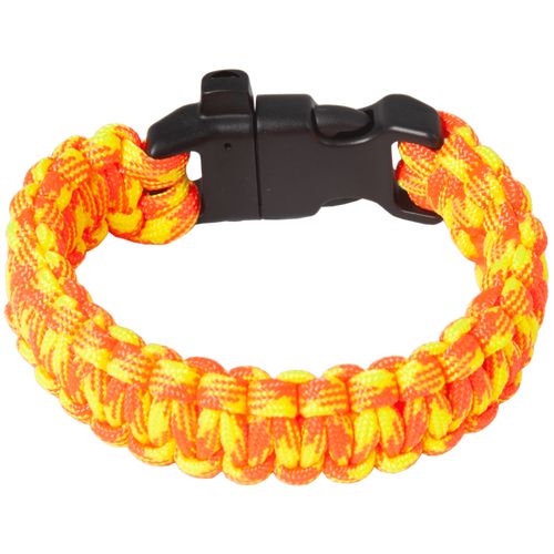 Náramek Paracord KOBRA žlutá | oranžová M