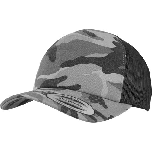 Brandit Čepice Baseball Cap Camo Trucker darkcamo | černá