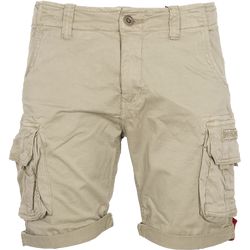 Alpha Industries Kalhoty krátké  Crew Short olivová světlá 38