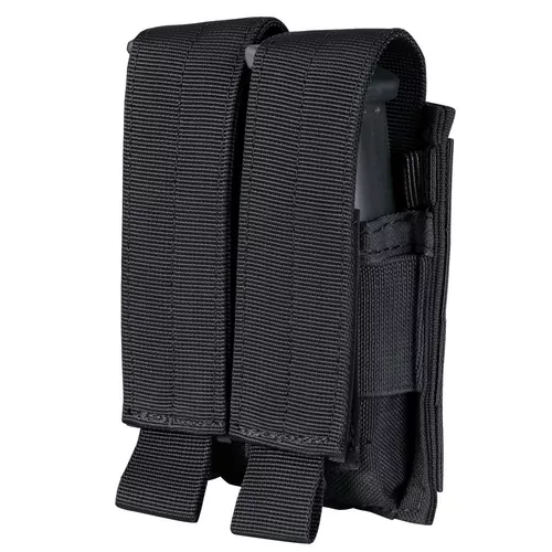 CONDOR OUTDOOR sumka MOLLE dvojitá na zásobník M9 ČERNÁ