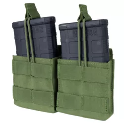 CONDOR OUTDOOR sumka MOLLE na zásobníky 2xM14 otevřená ZELENÁ