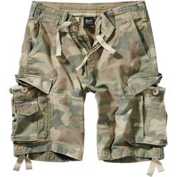 Brandit Kalhoty krátké Vintage Classic Shorts woodland světlý S