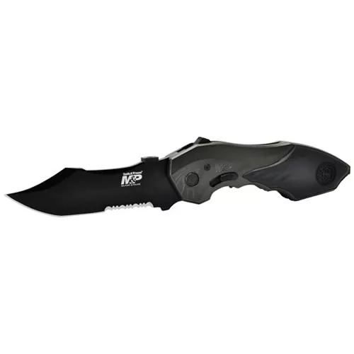 Smith & Wesson nůž vyhazovací S&W MILITARY POLICE ČERNÝ