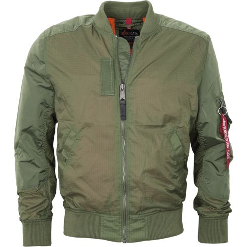 Alpha Industries Bunda  MA-1 TT Ripstop šalvějová XL