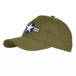FOSTEX čepice baseball USAF WWII ZELENÁ