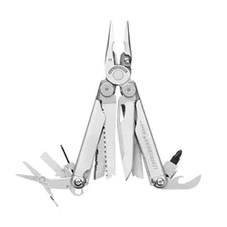Leatherman kleště multifunkční skládací WAVE PLUS STŘÍBRNÉ
