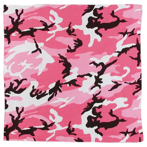ROTHCO šátek 68 x 68 cm JUMBO PINK CAMO