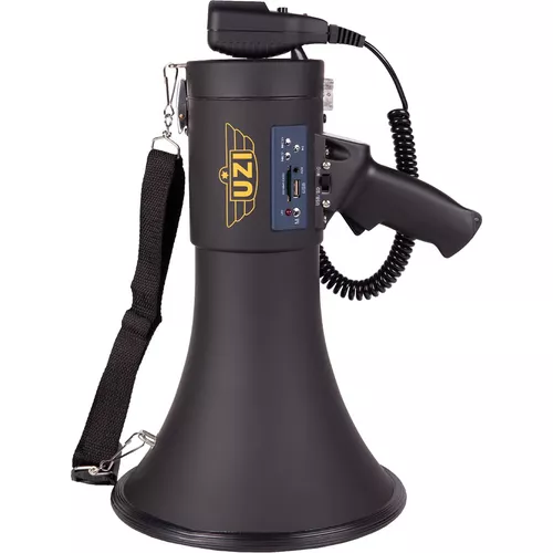 UZI megafon 50W s BlueTooth ČERNÝ
