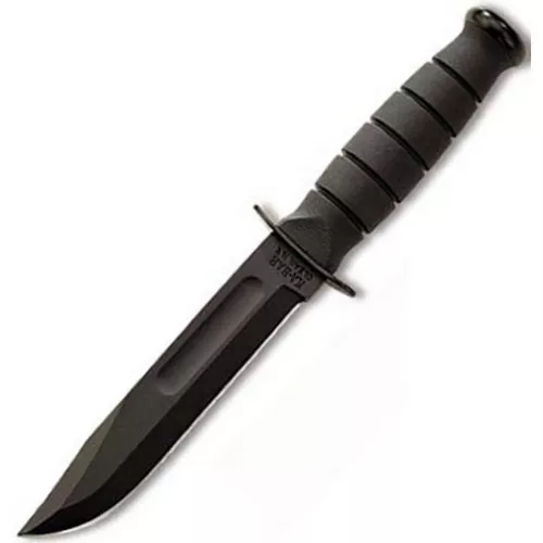 KA-BAR nůž FIGHTING/UTILITY SHORT hladké ostří ČERNÝ