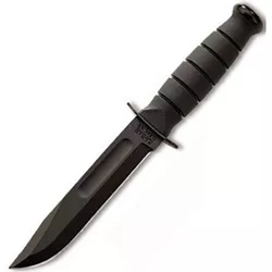 KA-BAR nůž FIGHTING/UTILITY SHORT hladké ostří ČERNÝ