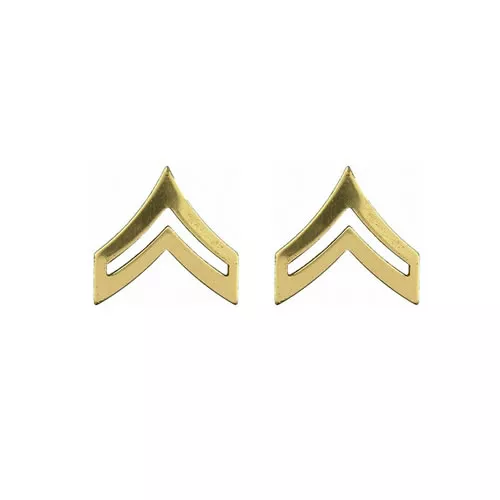ROTHCO odznak hodnosti CORPORAL POLISHED ZLATÝ