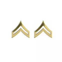 ROTHCO odznak hodnosti CORPORAL POLISHED ZLATÝ