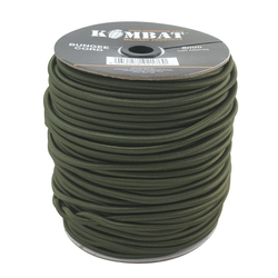KOMBAT šňůra Bungee CORD pr. 6 mm / 100 m ZELENÁ