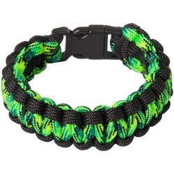 Náramek Paracord MINI KOBRA zelená D15