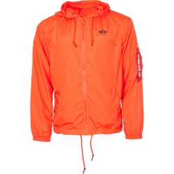 Alpha Industries Bunda  Windbreaker w.o. Back Print flame orange L