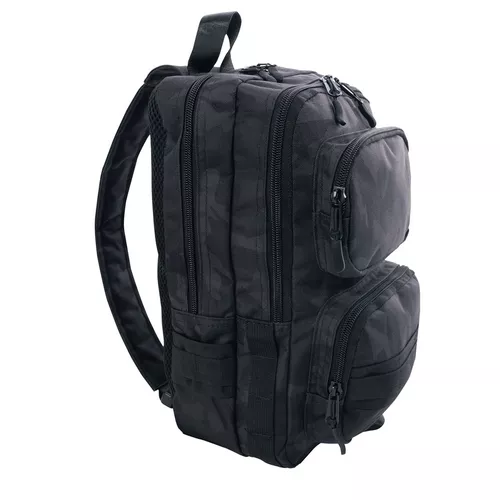 ROTHCO batoh TACTICAL TRAVELER přes rameno MIDNIGHT BLACK CAMO