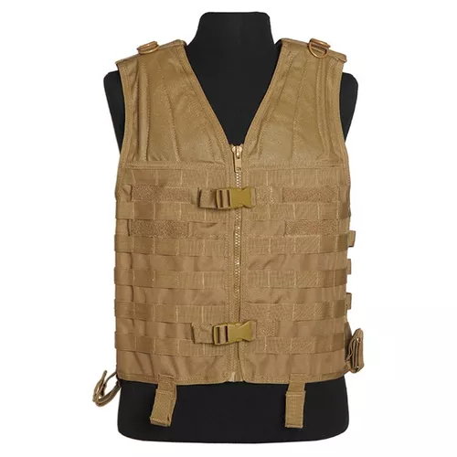 MIL-TEC vesta taktická MOLLE CARRIER COYOTE