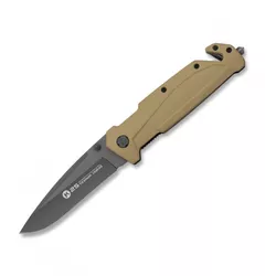 K25 nůž zavírací 18487 s hladkým ostřím DESERT